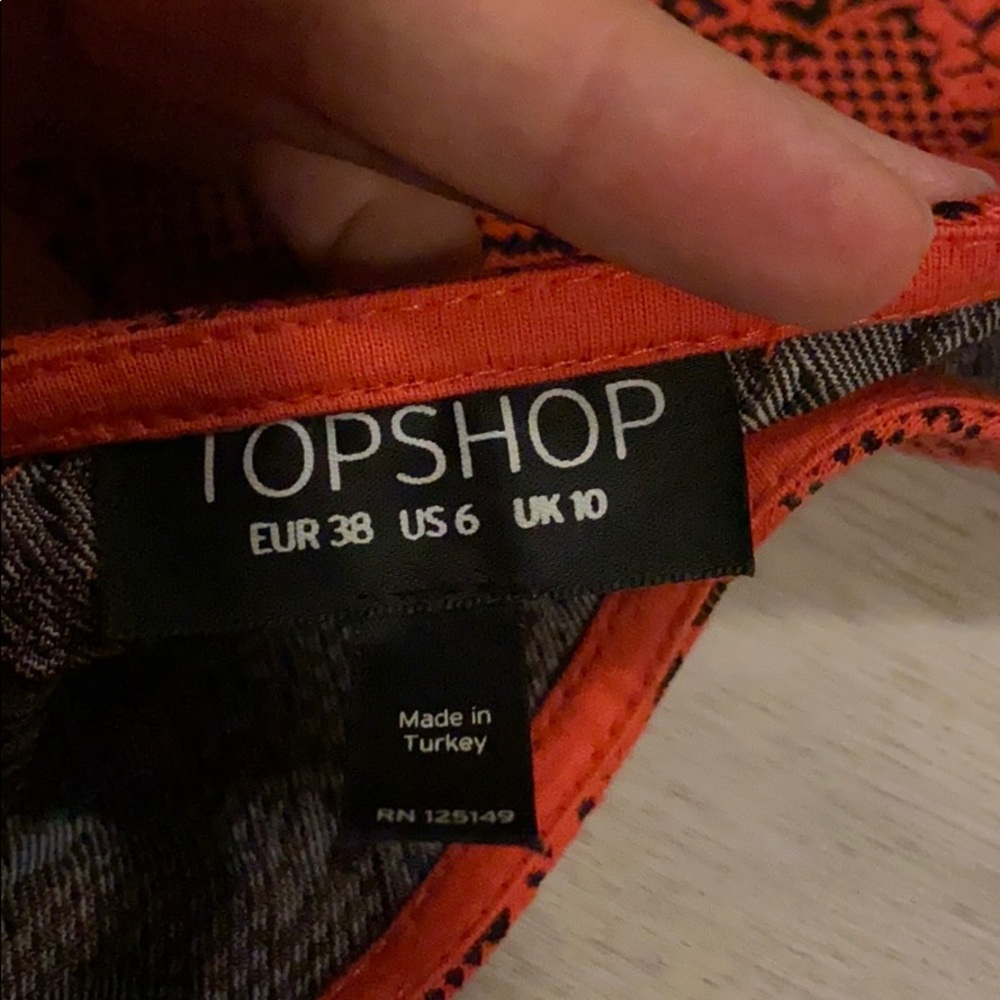 TopShop dress EUC size small - Picture 2 of 3